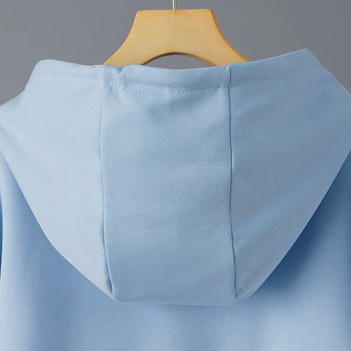 Felpa con cappuccio da donna a maniche lunghe con ricamo autunnale Buddha Stones Bear - image 10