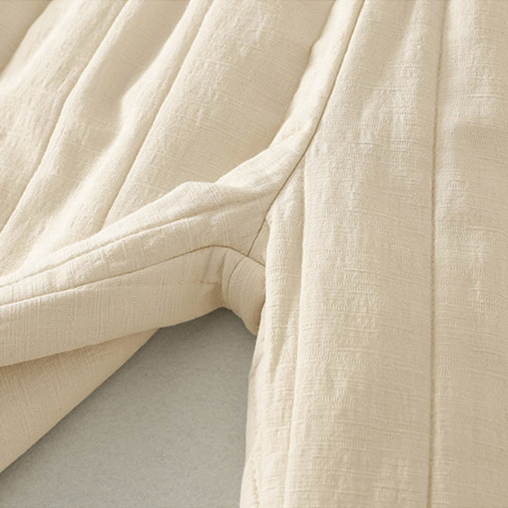 Pantaloni da donna spessi in cotone e poliestere con tasche Buddha Stones - image 6