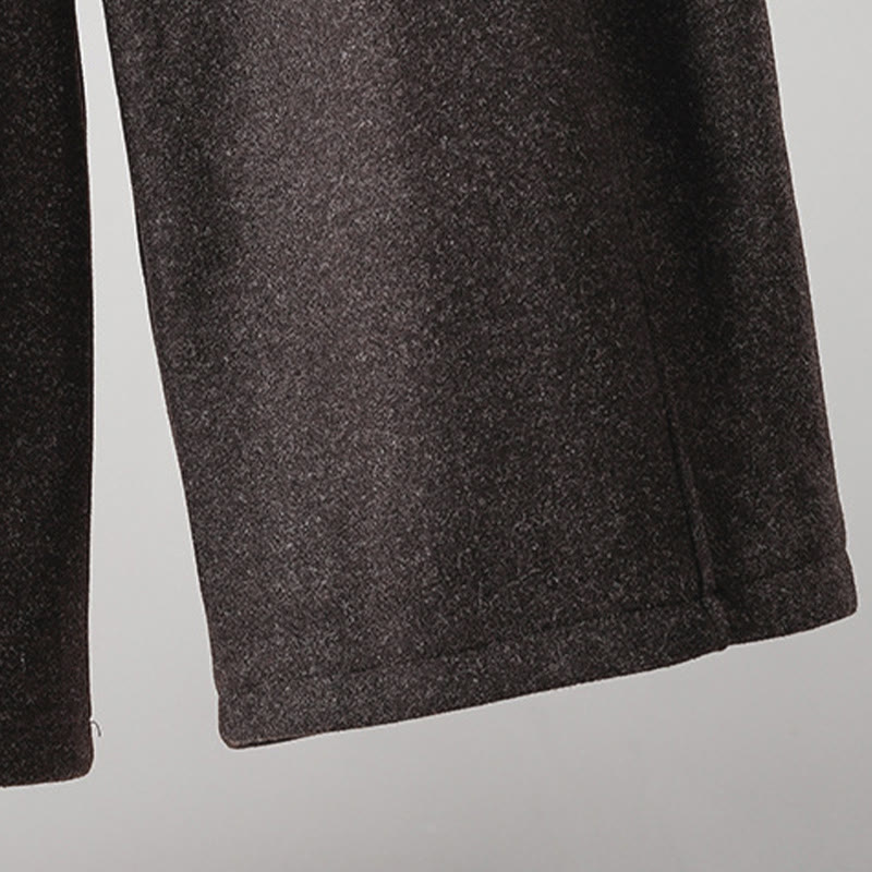 Pantaloni da donna spessi con tasche e lacci in cotone tinta unita Buddha Stones - image 22