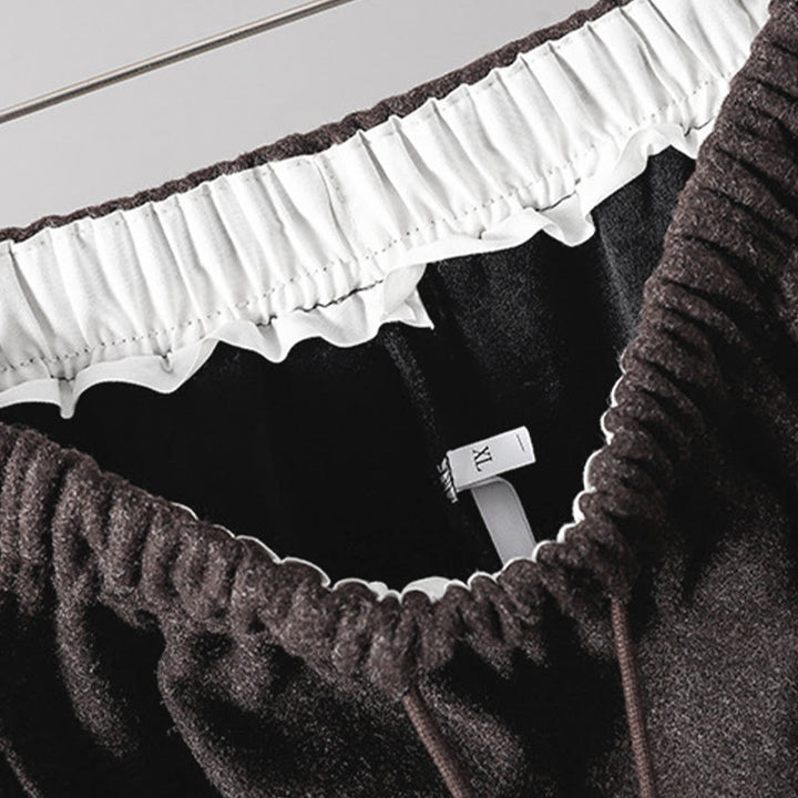 Pantaloni da donna spessi con tasche e lacci in cotone tinta unita Buddha Stones - image 21