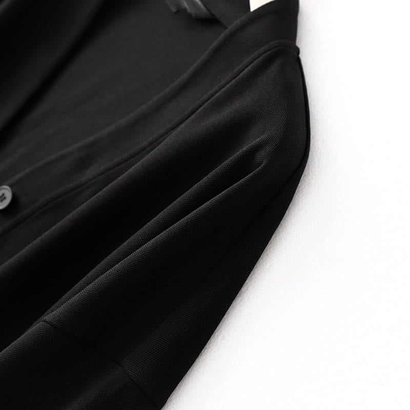 Giacca da donna in cotone a maniche lunghe con bottoni semplici Buddha Stones - image 15