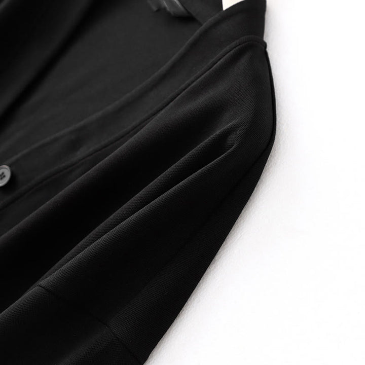 Giacca da donna in cotone a maniche lunghe con bottoni semplici Buddha Stones - image 15