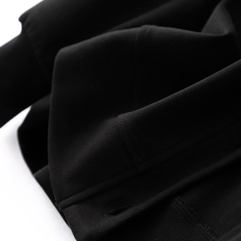 Giacca da donna in cotone a maniche lunghe con bottoni semplici Buddha Stones - image 14