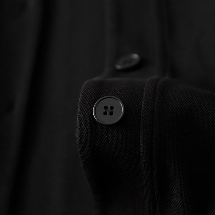 Giacca da donna in cotone a maniche lunghe con bottoni semplici Buddha Stones - image 16