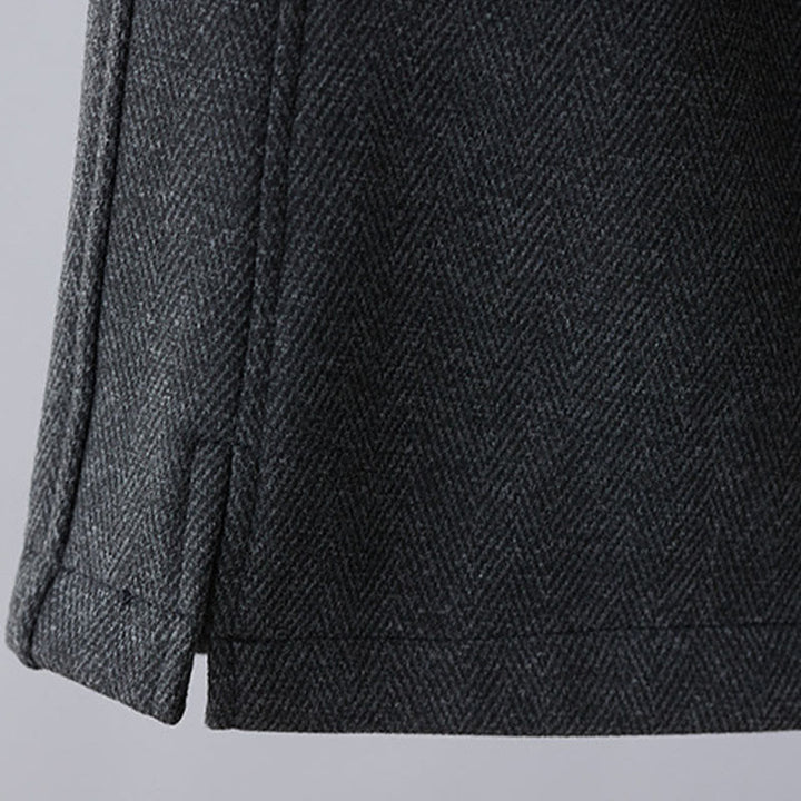 Buddha Stones Pantaloni casual da donna in cotone spesso con tasche e tinta unita - image 8