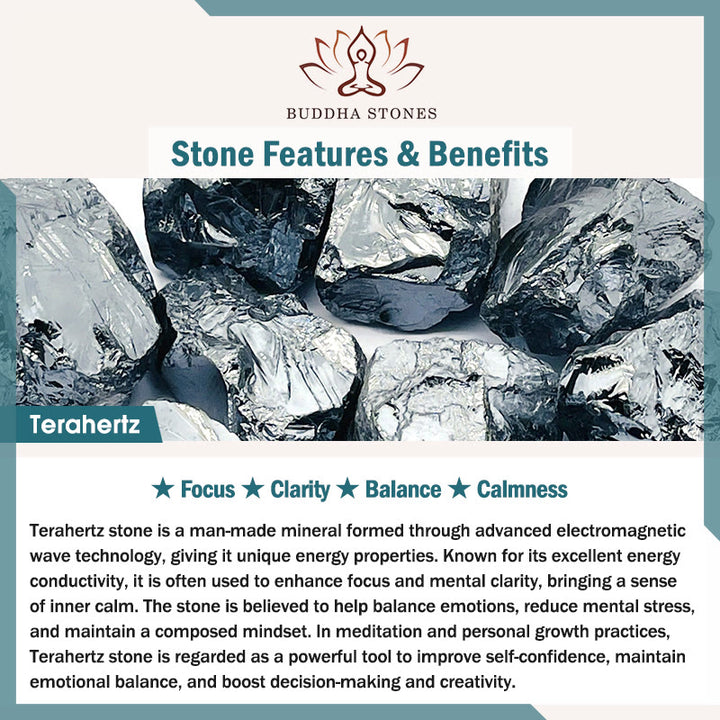 Buddha Stones Mala con 108 perle Terahertz Focus Clarity - image 6