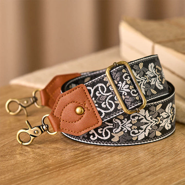 Cinghie di ricambio per borse a tracolla regolabili con ricamo geometrico a forma di fiore Buddha Stones - image 28