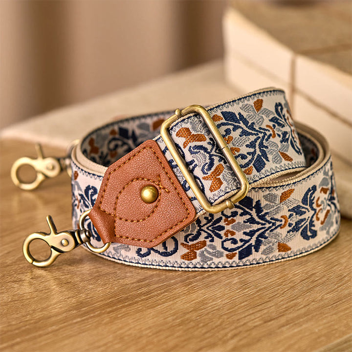 Cinghie di ricambio per borse a tracolla regolabili con ricamo geometrico a forma di fiore Buddha Stones - image 23