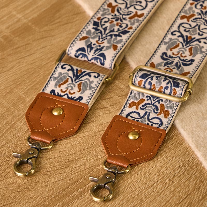 Cinghie di ricambio per borse a tracolla regolabili con ricamo geometrico a forma di fiore Buddha Stones - image 24