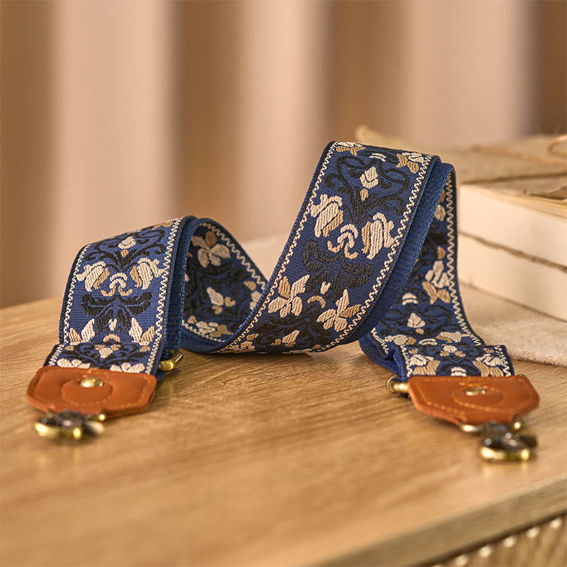 Cinghie di ricambio per borse a tracolla regolabili con ricamo geometrico a forma di fiore Buddha Stones - image 7