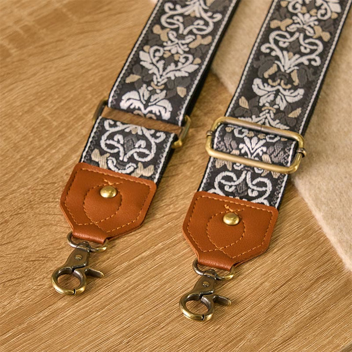 Cinghie di ricambio per borse a tracolla regolabili con ricamo geometrico a forma di fiore Buddha Stones - image 29