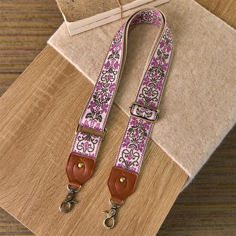 Cinghie di ricambio per borse a tracolla regolabili con ricamo geometrico a forma di fiore Buddha Stones - image 11