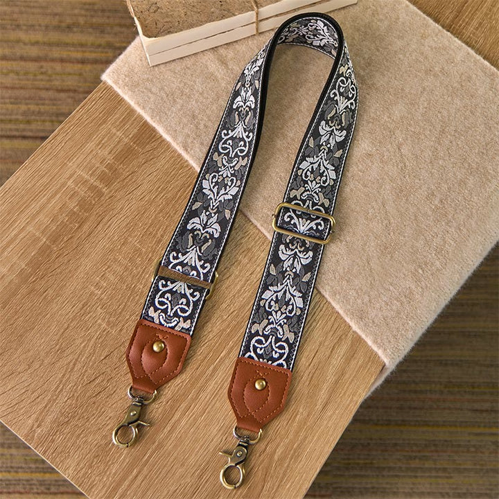 Cinghie di ricambio per borse a tracolla regolabili con ricamo geometrico a forma di fiore Buddha Stones - image 26