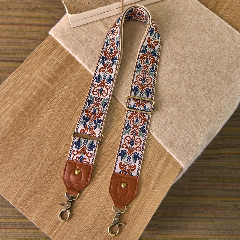 Cinghie di ricambio per borse a tracolla regolabili con ricamo geometrico a forma di fiore Buddha Stones - image 16