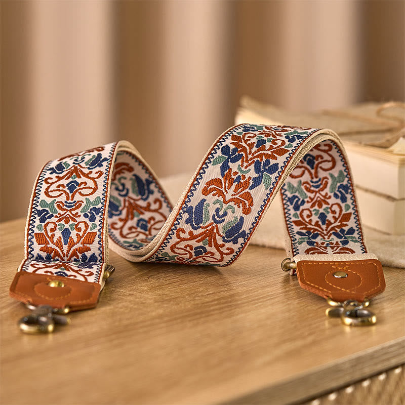 Cinghie di ricambio per borse a tracolla regolabili con ricamo geometrico a forma di fiore Buddha Stones - image 17