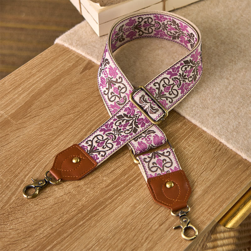 Cinghie di ricambio per borse a tracolla regolabili con ricamo geometrico a forma di fiore Buddha Stones - Rosa - 80-140 cm*5 cm - image 10