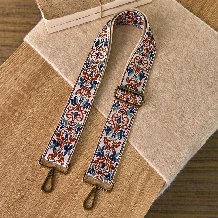 Borse a tracolla regolabili con ricami geometrici, motivo floreale Buddha Stones , per borse a tracolla e borsette di ricambio - image 10