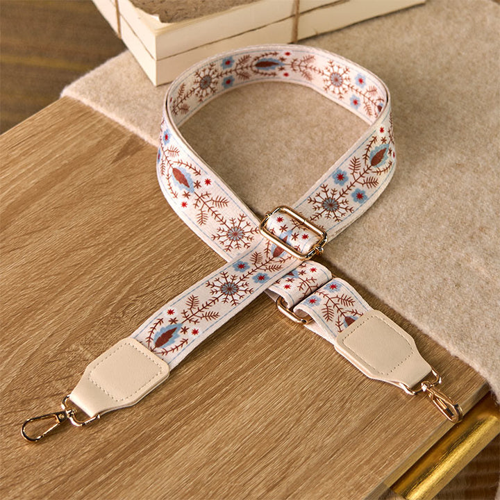 Cinghie di ricambio per borse a tracolla regolabili con fiori bohémien Buddha Stones - image 1