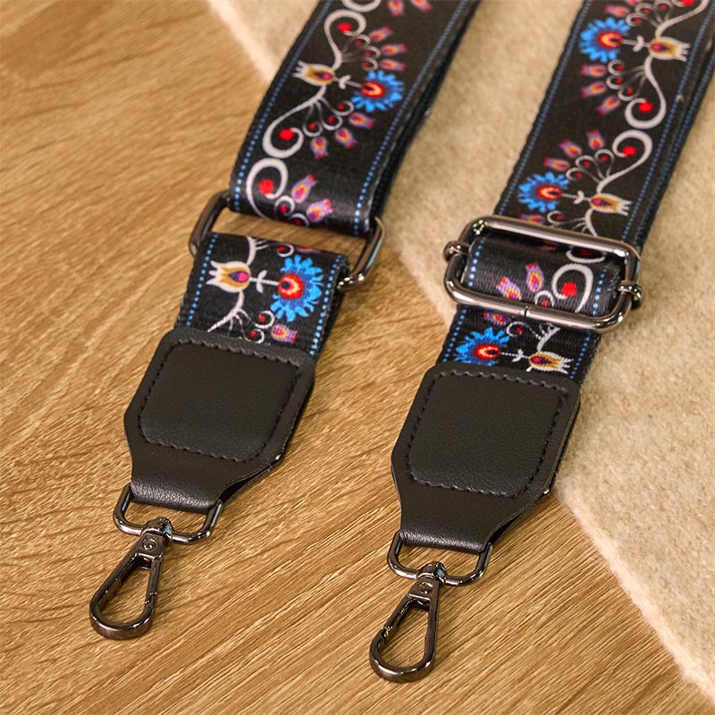 Cinghie di ricambio per borse a tracolla regolabili con fiore di gloria mattutina bohémien Buddha Stones - image 4