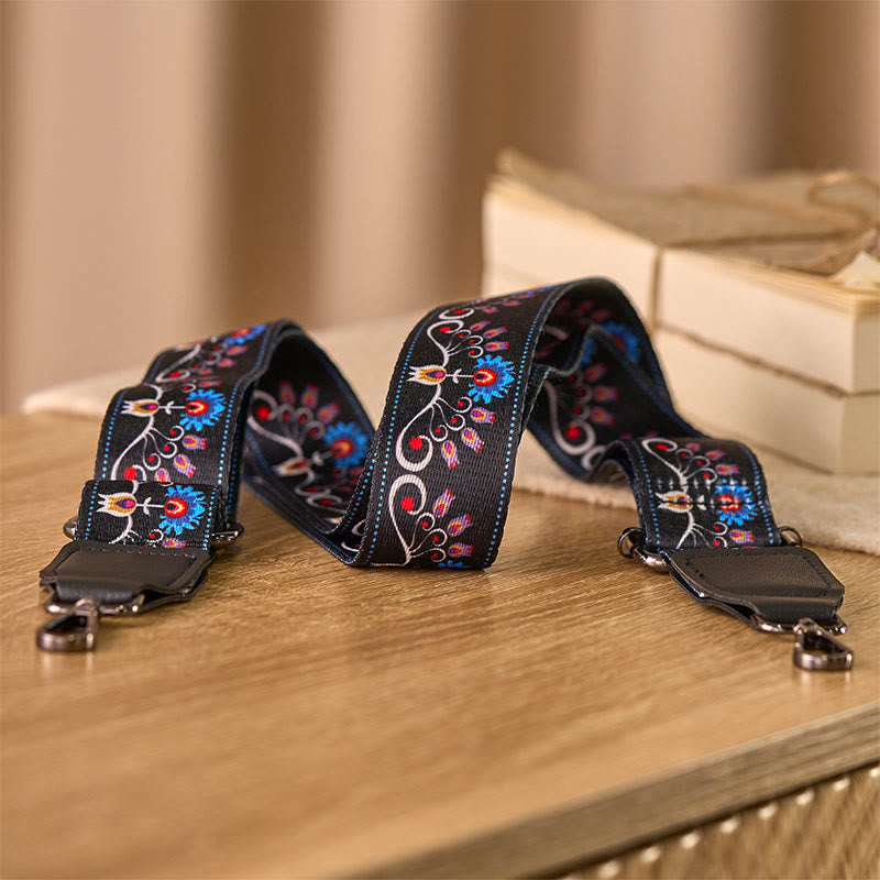 Cinghie di ricambio per borse a tracolla regolabili con fiore di gloria mattutina bohémien Buddha Stones - image 2