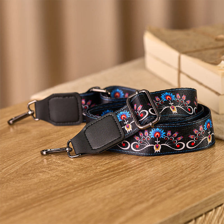 Cinghie di ricambio per borse a tracolla regolabili con fiore di gloria mattutina bohémien Buddha Stones - image 3