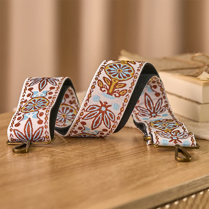 Cinghie di ricambio per borse a tracolla regolabili con motivo geometrico a foglia d'acero, motivo Buddha Stones Boho - image 1