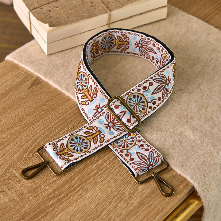 Cinghie di ricambio per borse a tracolla regolabili con motivo geometrico a foglia d'acero, motivo Buddha Stones Boho - image 3