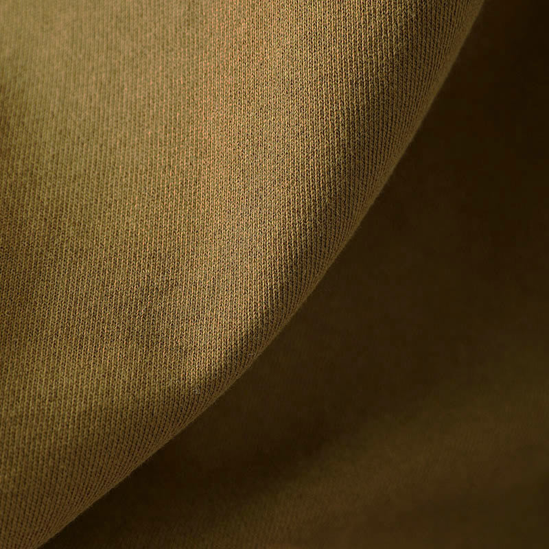 Camicia da donna in cotone con scollo rotondo, maniche lunghe e bottoni , Buddha Stones Fall Solid - image 11