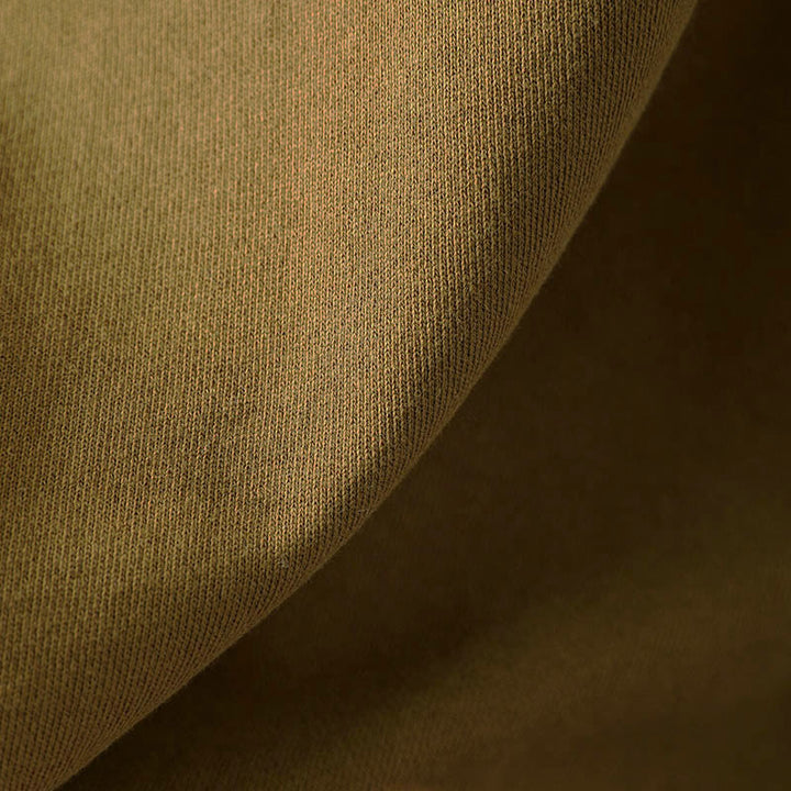 Camicia da donna in cotone con scollo rotondo, maniche lunghe e bottoni , Buddha Stones Fall Solid - image 11