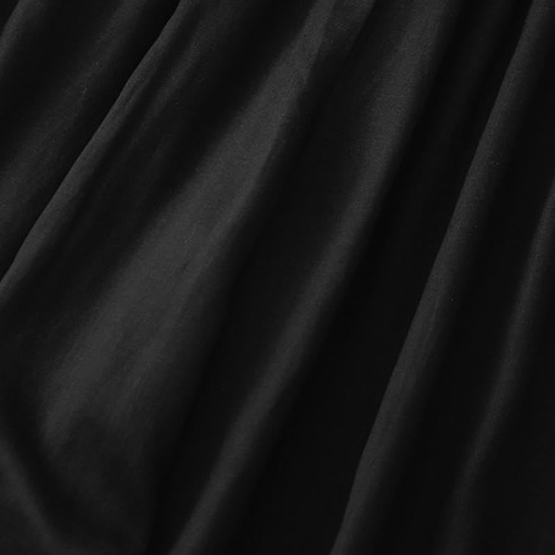 Pantaloni Capri Harem da donna in cotone con elastico in vita, modello Buddha Stones , con tasche - image 13