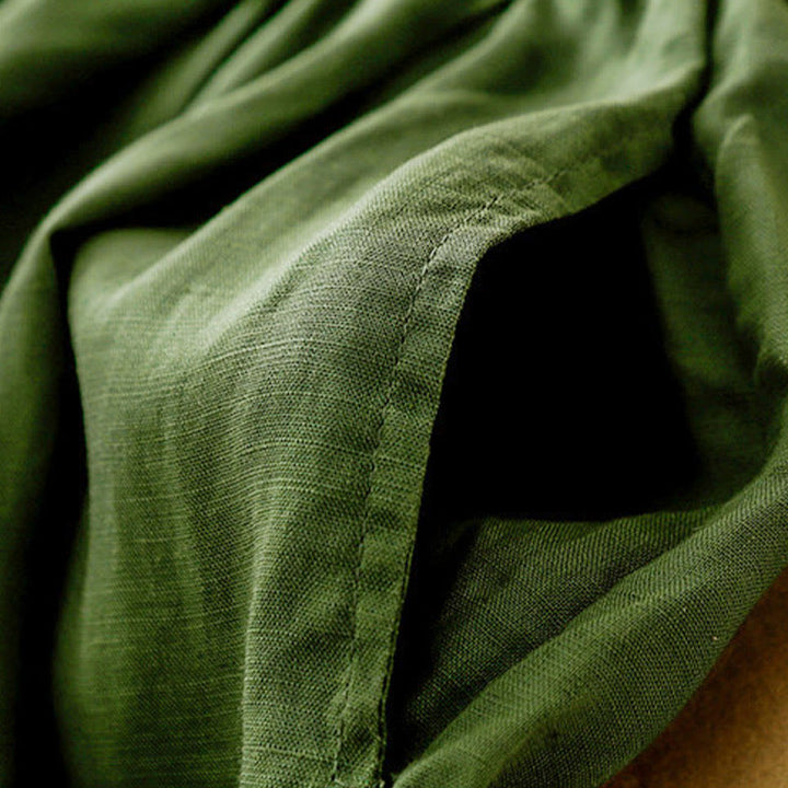 Pantaloni Capri Harem da donna in cotone con elastico in vita, modello Buddha Stones , con tasche - image 29