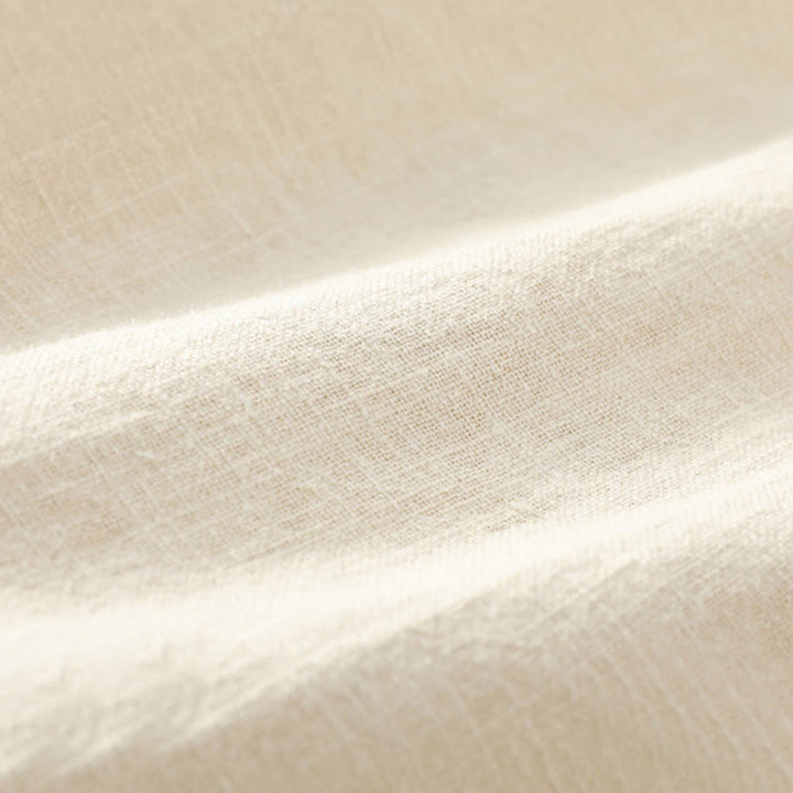 Pantaloni da uomo affusolati con tasche, lunghezza alla caviglia, in lino, cotone e ramiè estivo Buddha Stones - image 10