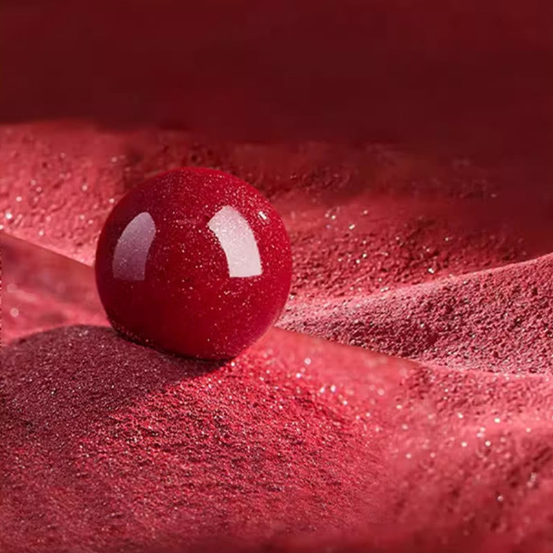 Braccialetto di benedizione in corda rossa di giada cinabro dell'anno del cavallo Buddha Stones - image 11