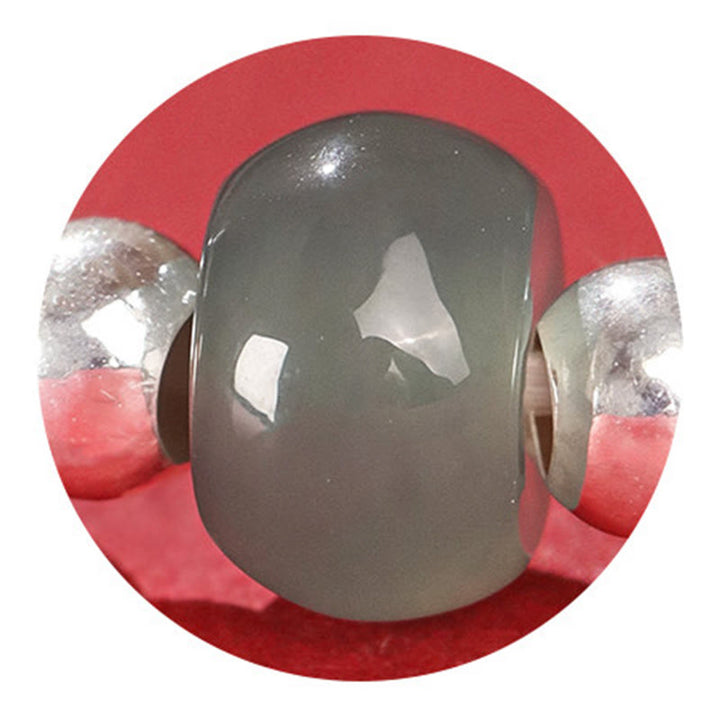 Braccialetto di benedizione in corda rossa di giada cinabro dell'anno del cavallo Buddha Stones - image 14