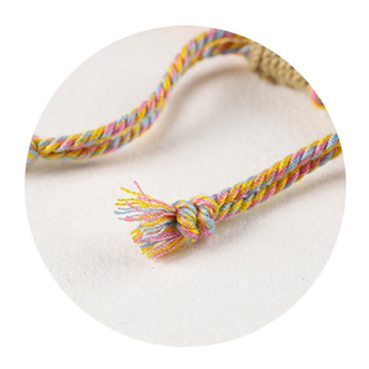 Braccialetto tibetano intrecciato in corda di rame con Buddha Stones dell'anno del cavallo - image 14