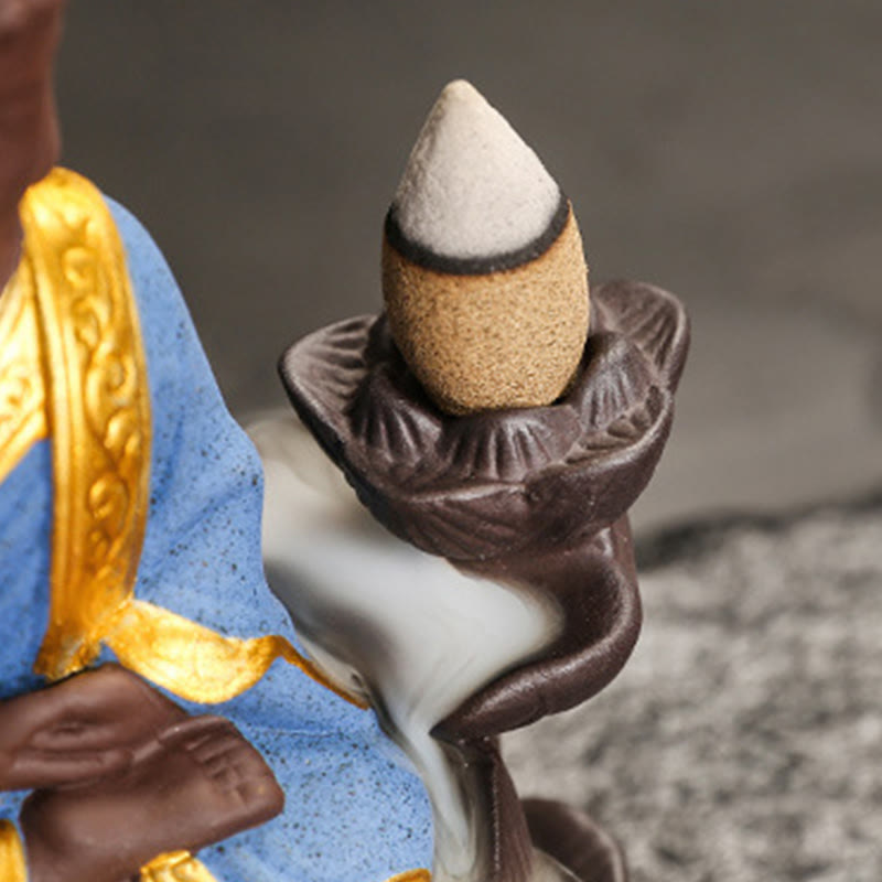 Buddha Stones Buddha Serenity Decorazione per la casa Bruciatore di incenso - image 15