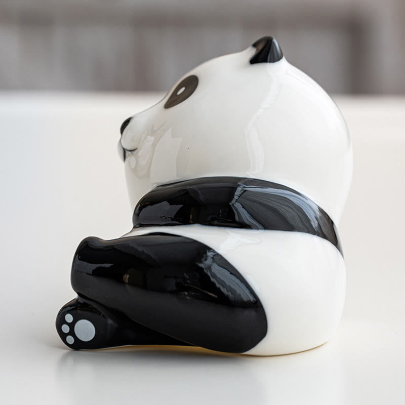 Bruciatore di incenso decorativo per la casa a forma di panda, Buddha Stones - image 5