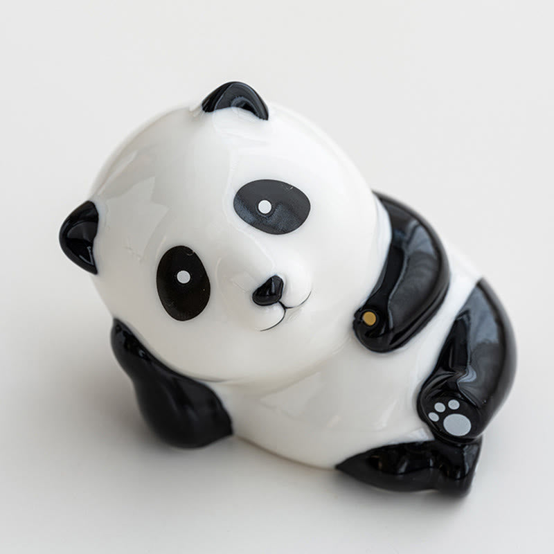 Bruciatore di incenso decorativo per la casa a forma di panda, Buddha Stones - image 1