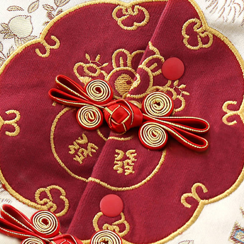 Set di abiti da bambino con maniche lunghe in cotone e pantaloni elasticizzati in vita con tasche, motivo: Buddha Stones invernale con motivo pesca, 2 pezzi - image 8