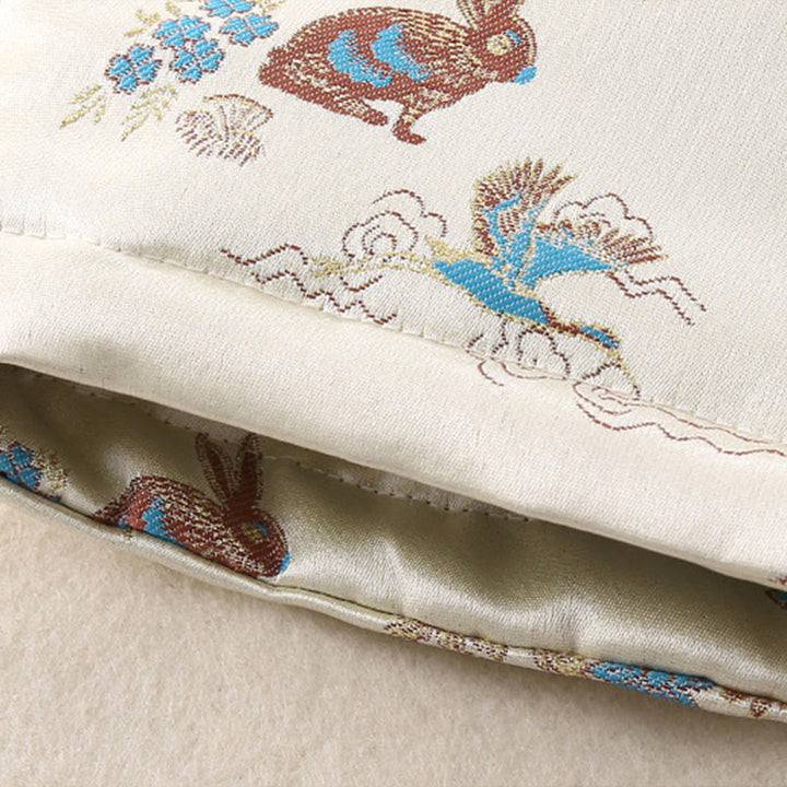 Set di abiti da bambino con maniche lunghe in cotone e pantaloni elasticizzati in vita con tasche, motivo: Buddha Stones invernale con motivo pesca, 2 pezzi - image 9