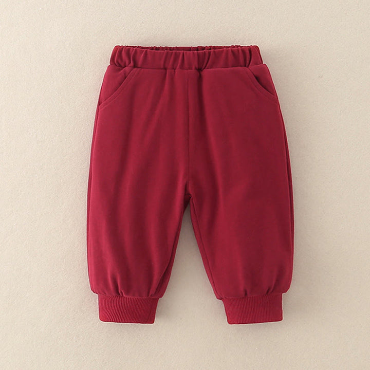 Set di abiti da bambino con maniche lunghe in cotone e pantaloni elasticizzati in vita con tasche, motivo: Buddha Stones invernale con motivo pesca, 2 pezzi - image 14