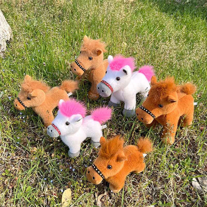 Buddha Stones Anno del cavallo, peluche, bambola di cavallo carina, decorazione per la casa, energia e prosperità - image 18