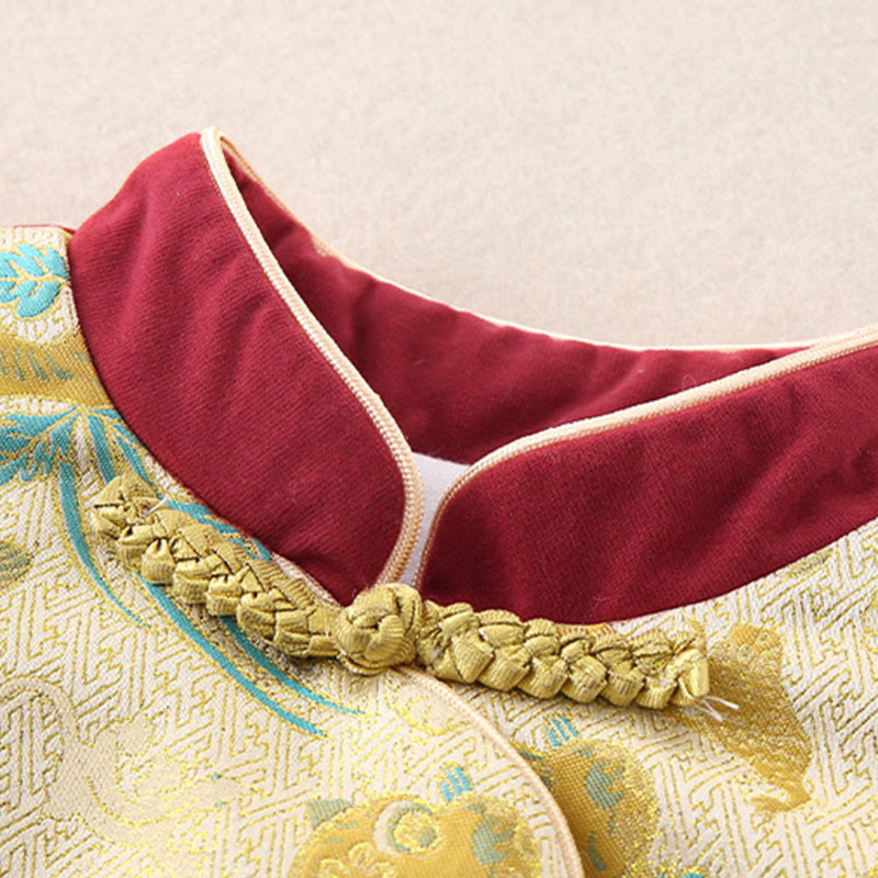 Set di abiti da bambino con maniche lunghe in cotone e pantaloni elasticizzati in vita con tasche, motivo: tigre, motivo: Buddha Stones, 2 pezzi - image 7