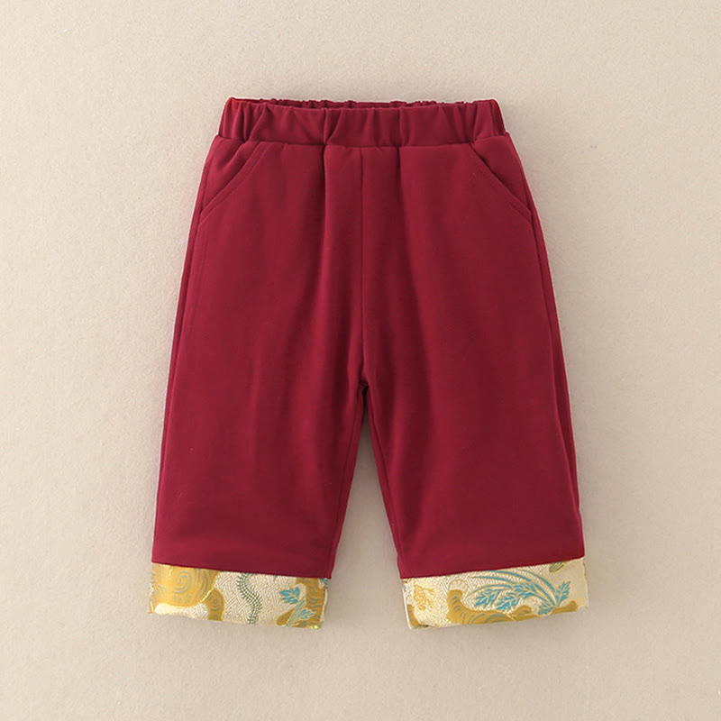 Set di abiti da bambino con maniche lunghe in cotone e pantaloni elasticizzati in vita con tasche, motivo: tigre, motivo: Buddha Stones, 2 pezzi - image 12