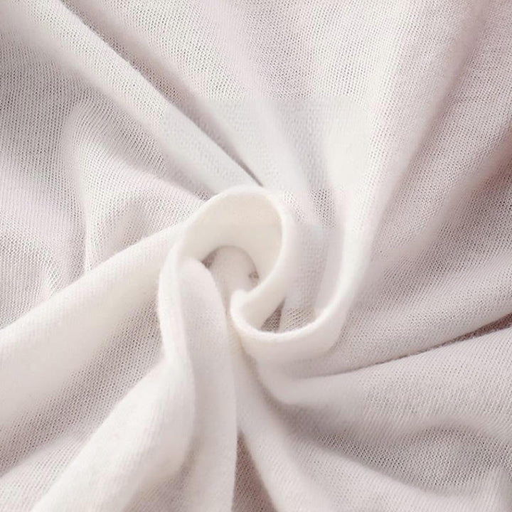 Tutina intera a maniche lunghe in cotone per bambina con motivo Buddha Stones Spring Cats Persimmons - image 8