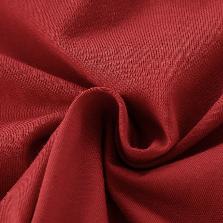 Tutina intera a maniche lunghe in cotone per bambina con motivo Buddha Stones Spring Cats Persimmons - image 7