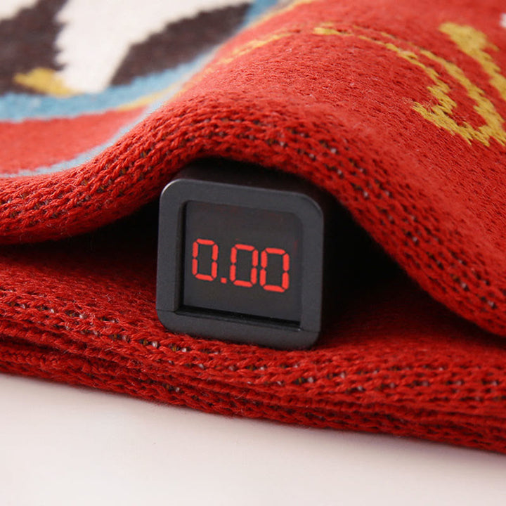 Tutina intera in maglia a maniche lunghe in cotone per neonato e bambina, motivo panda rosso, autunno inverno, Buddha Stones - image 7