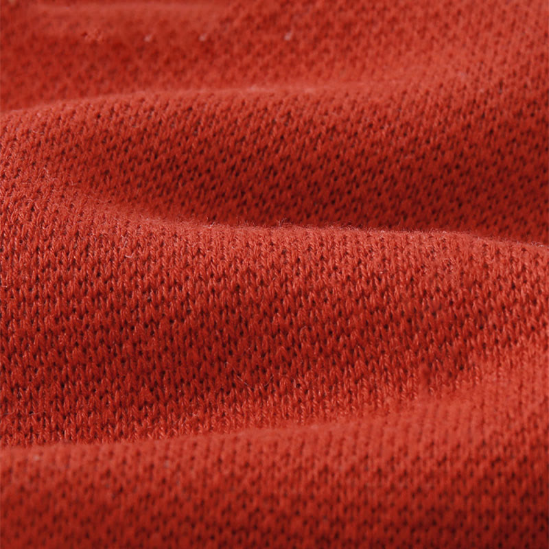 Tutina intera in maglia a maniche lunghe in cotone per neonato e bambina, motivo panda rosso, autunno inverno, Buddha Stones - image 9