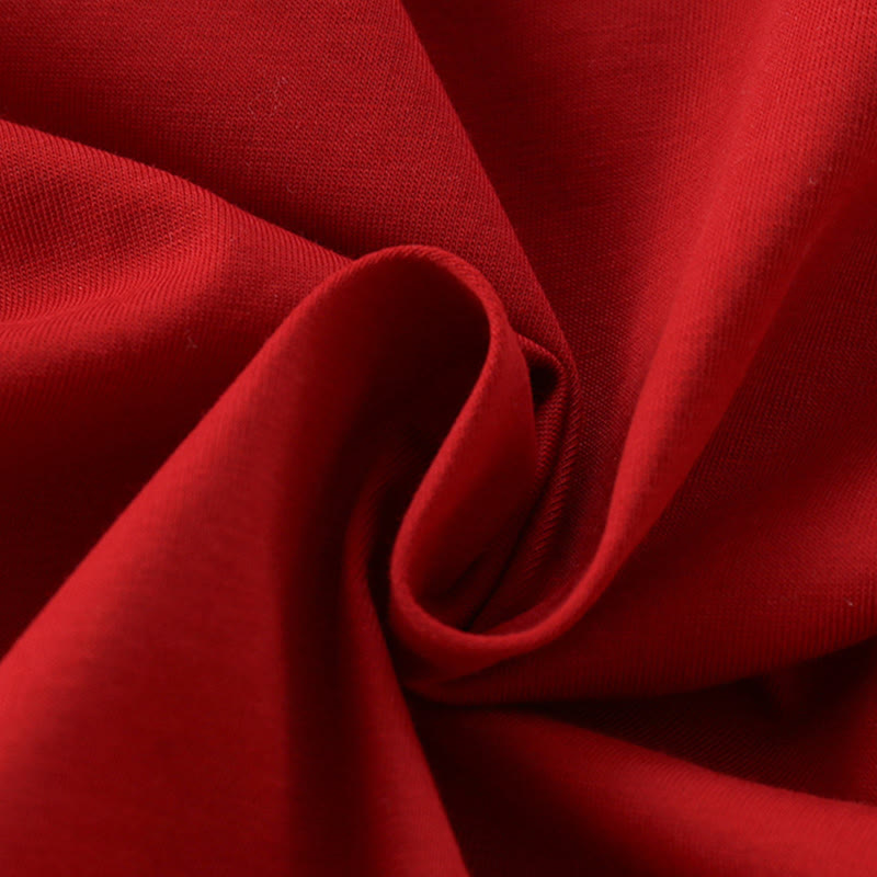 Tutina intera a maniche lunghe in cotone per neonata, motivo: Buddha Stones, primavera/autunno, rossa, carina, motivo: pony, anno del cavallo - image 8