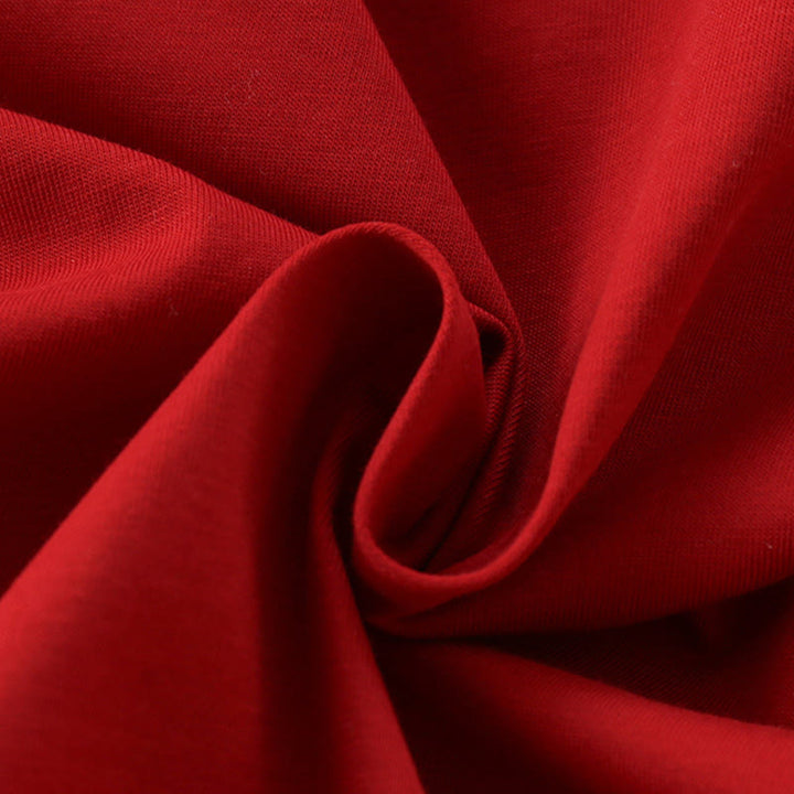 Tutina intera a maniche lunghe in cotone per neonata, motivo: Buddha Stones, primavera/autunno, rossa, carina, motivo: pony, anno del cavallo - image 8